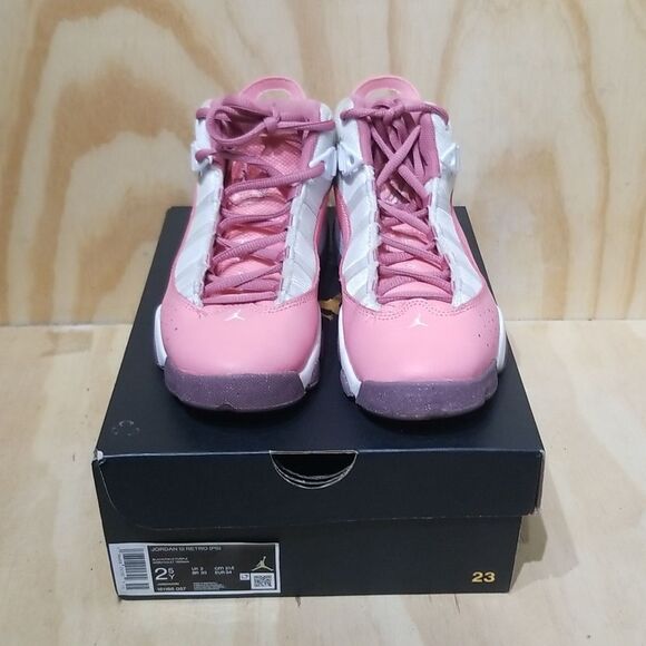 Jordan 6 Rings Mid His Airness Girls 2.5 Y (GS)- 323419-063 - Picture 4 of 9